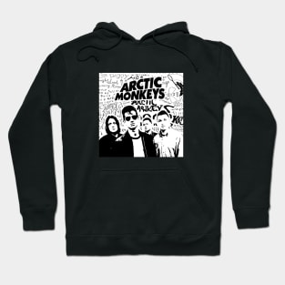 Arctic Monkeys GrungeTexture Hoodie